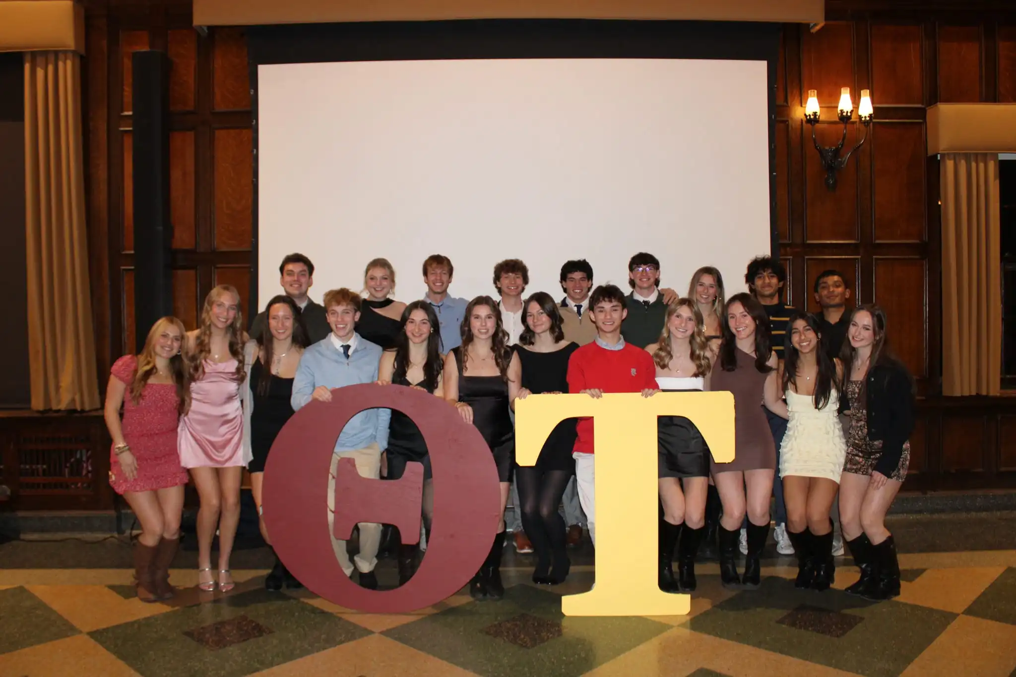 Theta Tau members